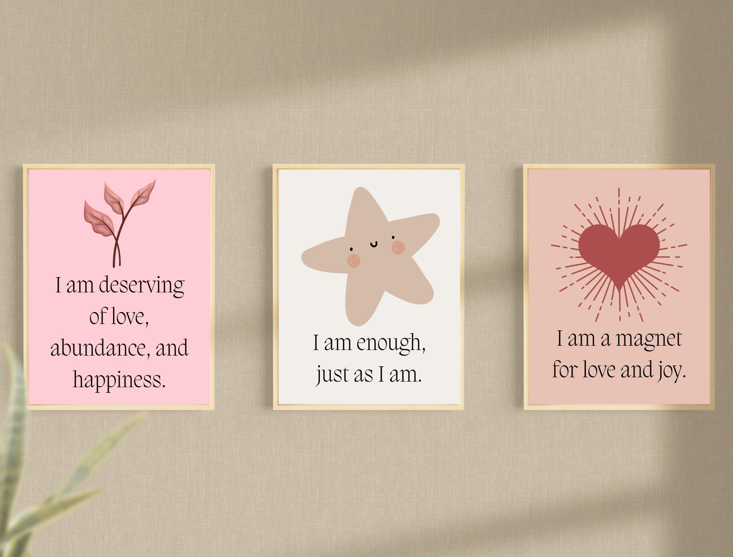 50 Affirmation Cards | Printable Positive Quote Set | Digital Download for Motivation & Self-Care - Image 2