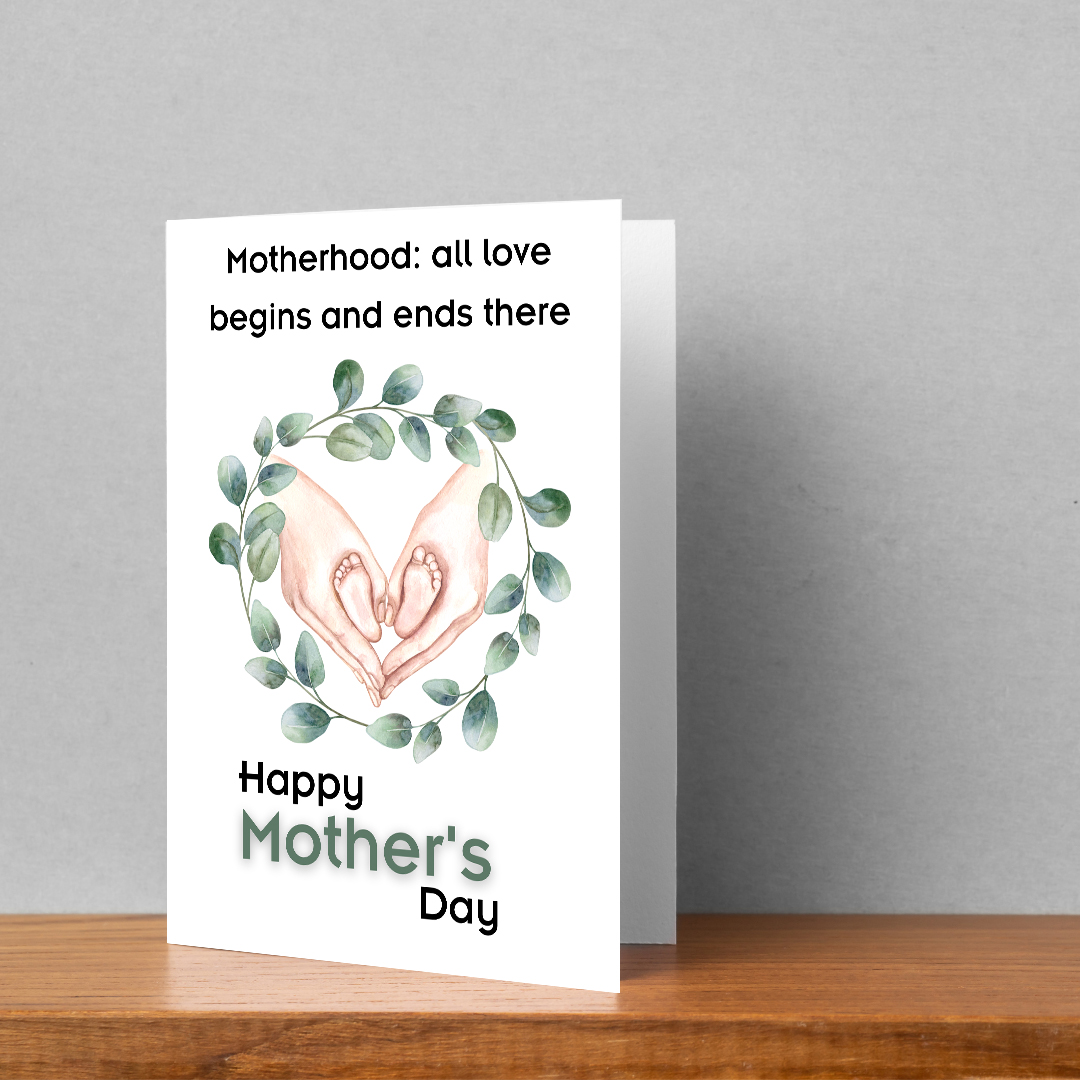 Mother’s Day Card | Printable 5x7in Folding Card with Envelope | Digital Download for Mom - Image 5