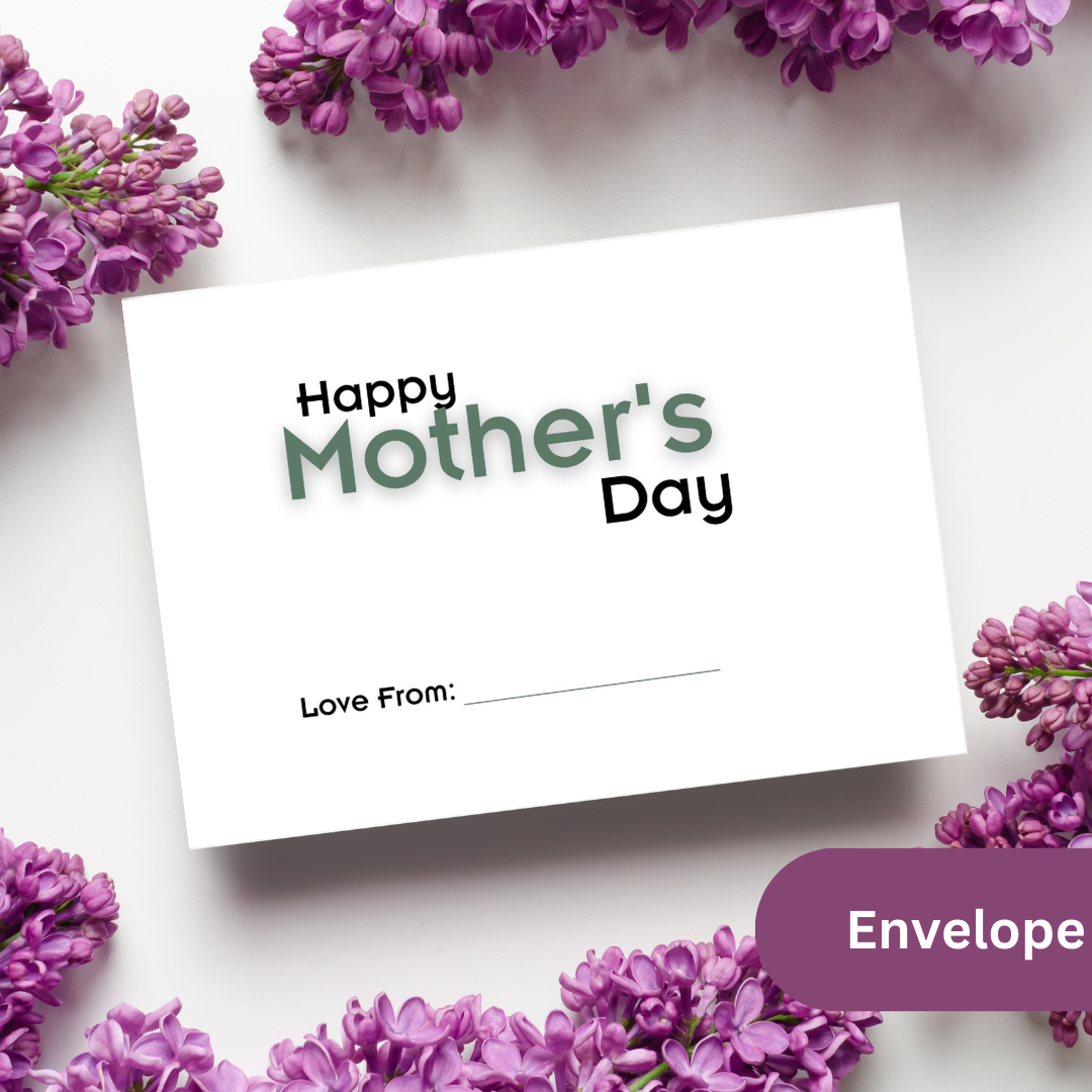 Mother’s Day Card | Printable 5x7in Folding Card with Envelope | Digital Download for Mom - Image 8