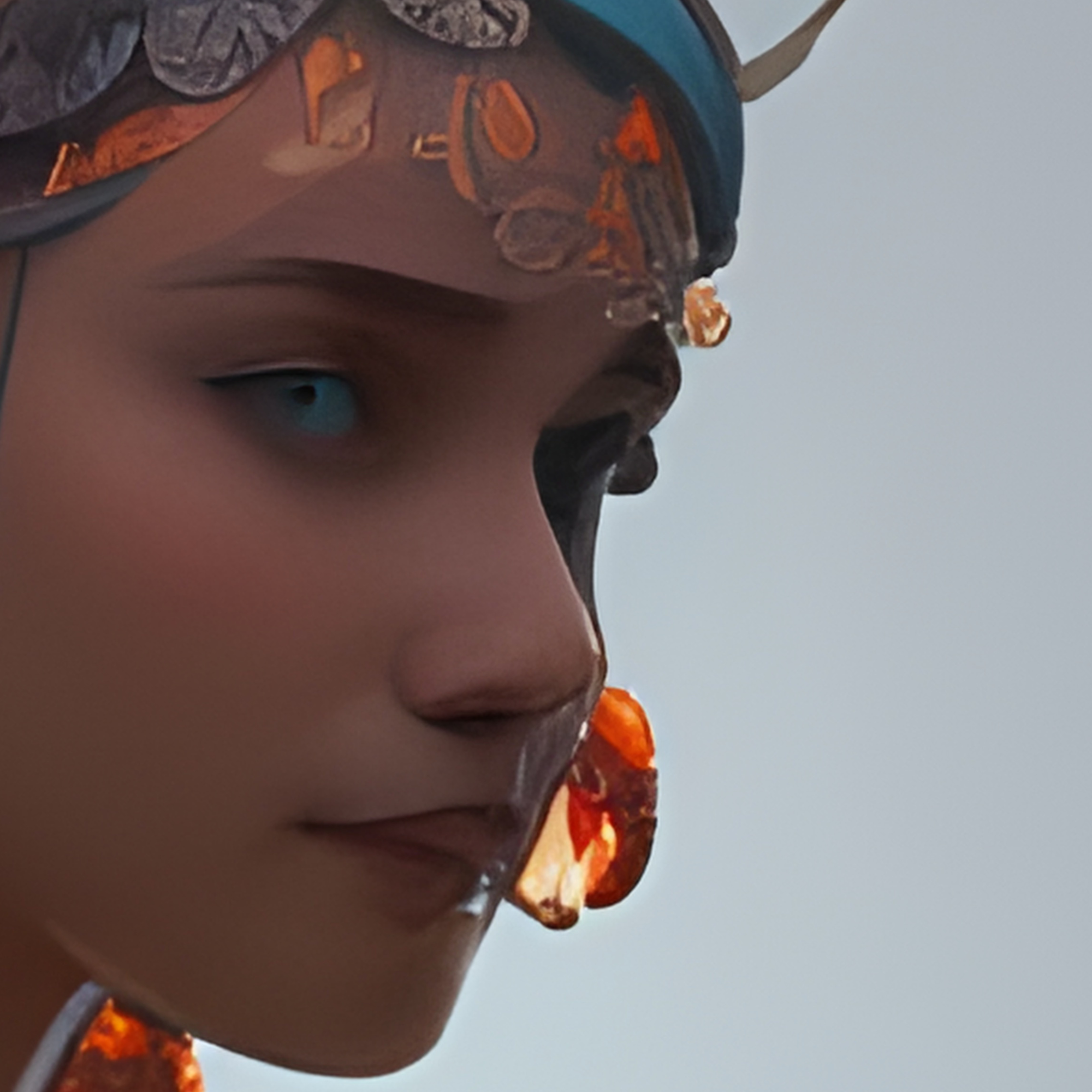 Modern Abstract Woman Portrait | Printable Wall Art | Digital Download - Image 4